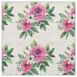 Vintage Floral Fabric