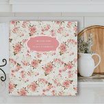 Vintage Floral Family Recipe Cookbook Binder<br><div class="desc">Every family has favourite recipes, from the ones passed down from grandma to the ones torn out of magazines or printed from the internet. With this fabulous family cookbook binder you can now take all of those recipes and store them in one place. This family recipe binder will make a...</div>