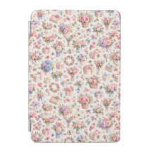 Vintage Floral Garden Pattern | Romantic Roses