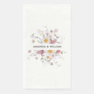 Vintage Floral Guest Towels