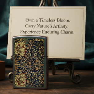 Vintage Floral - Honeysuckle Art Zippo Lighter