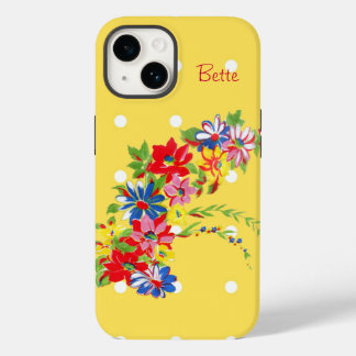 Vintage Floral i Case-Mate iPhone 14 Case