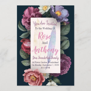 Vintage Floral Invitation