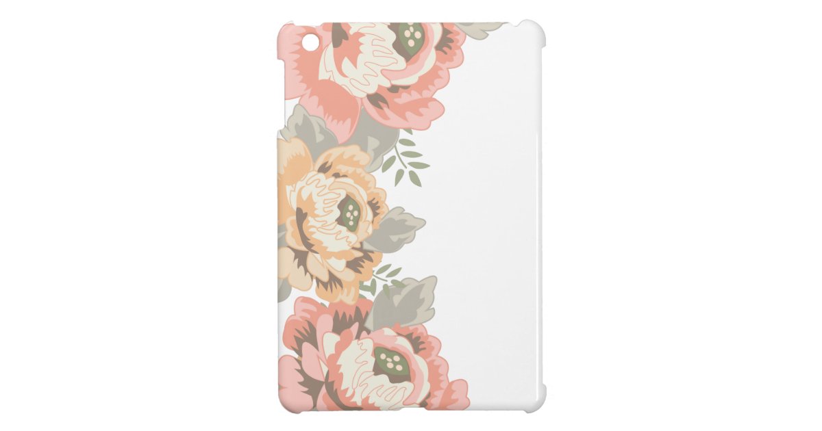 Vintage Floral iPad Mini Covers | Zazzle