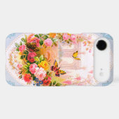 Vintage Floral Iphone 4S Case (Back (Horizontal))
