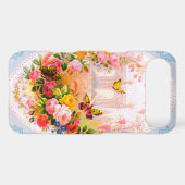 Vintage Floral Iphone 4S Case (Back (Horizontal))