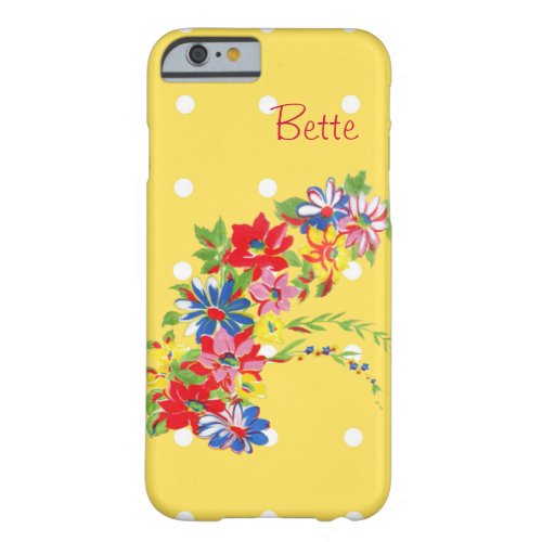 Vintage Floral iPhone 6 Case