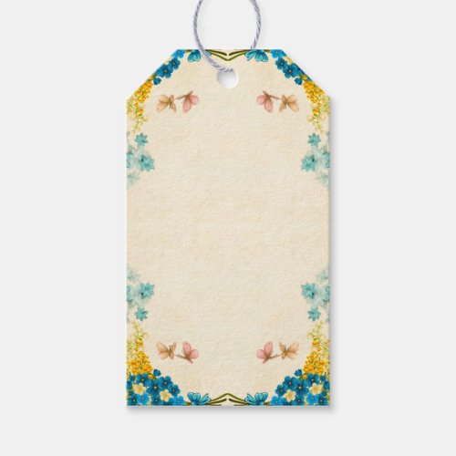 Vintage Floral Jewelry or Gift Cards for DIY Gift Tags