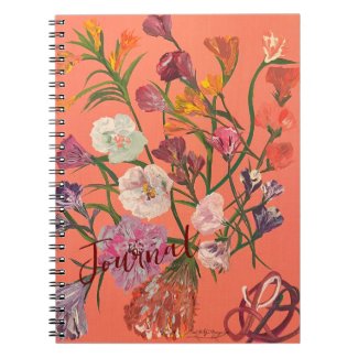 Vintage Floral Journal