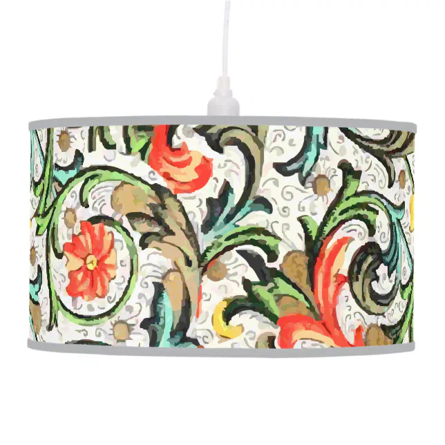 Vintage Floral Lamp Shade | Zazzle