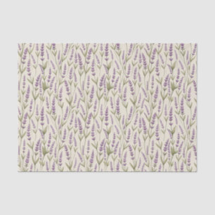 Vintage Floral Lavender Peony Butterfly Botanical Tissue Paper