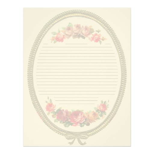 Vintage Floral Stationery Set - 48 Lined Writing Sheets & 24 Envelopes, 8.5x11 Inch Paper, 4.7x8.7 Inch Envelopes - View #9