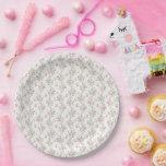 Vintage Floral Love Shack Baby Shower Paper Plates<br><div class="desc">Vintage Floral Love Shack Baby Shower Paper Plates. Matching items available.</div>