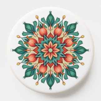 Vintage Floral Mandala PopGrip – Elegant Boho Phon PopSocket