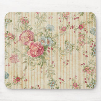 Vintage Floral Mouse Pad