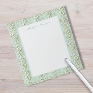 Vintage Floral Notepad