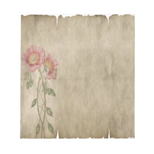 Vintage Floral Notepad