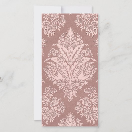 Vintage Floral on Rosy Beige (Front)