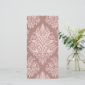 Vintage Floral on Rosy Beige (Standing Front)
