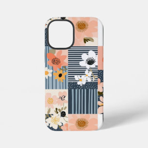 Vintage Floral Patchwork Pattern - Pastel (2) iPhone 12 Mini Case