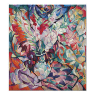 Vintage Floral Pattern Gladiolus Photo Print