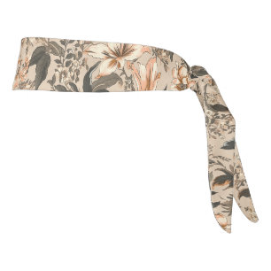 Vintage Floral Pattern Headband