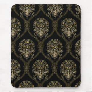 Vintage Floral Pattern Mouse Pad
