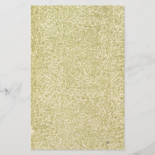 Vintage Floral Pattern Scrapbooking Paper