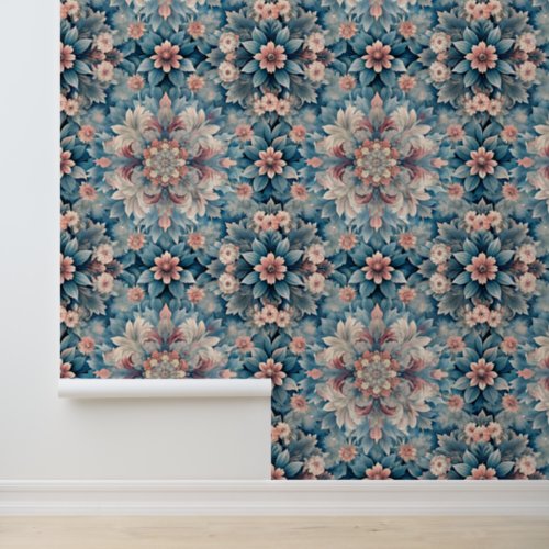 Vintage Floral Pattern Wallpaper Wallpaper