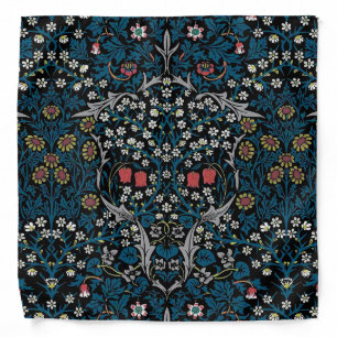 Vintage Floral Pattern, William Morris Bandana
