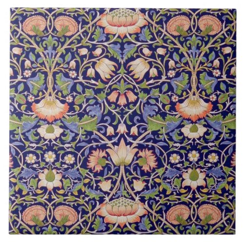 Vintage Floral Pattern William Morris Ceramic Tile