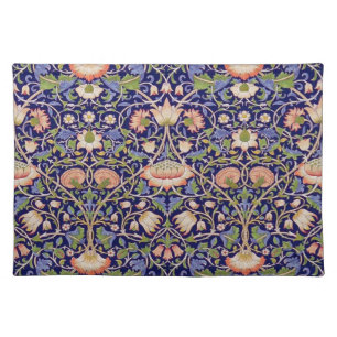 Vintage Floral Pattern, William Morris Cloth Placemat