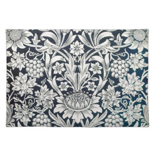 Vintage Floral Pattern, William Morris Cloth Placemat