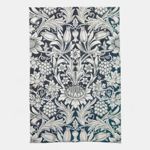 Vintage Floral Pattern, William Morris Kitchen Towel