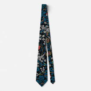 Vintage Floral Pattern, William Morris Neck Tie