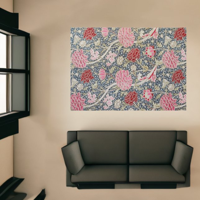 Vintage Floral Pattern, William Morris Rug (Insitu (Indoor 1))