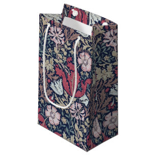 Vintage Floral Pattern, William Morris Small Gift Bag