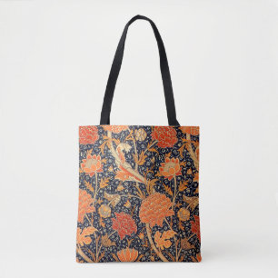 Vintage Floral Pattern, William Morris Tote Bag