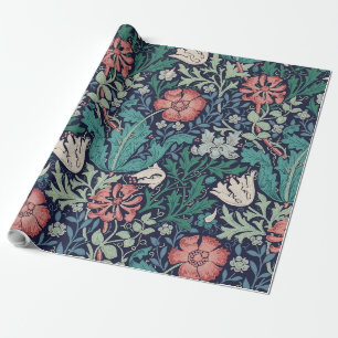 Vintage Floral Pattern, William Morris Wrapping Paper