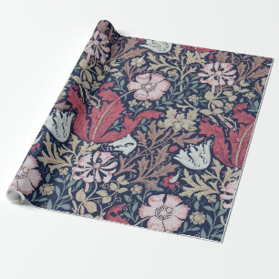 Vintage Floral Pattern, William Morris Wrapping Paper