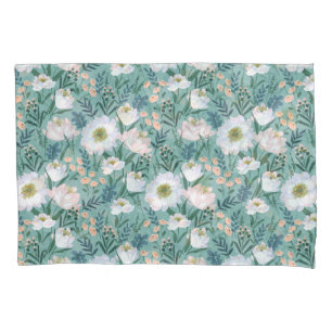 Vintage Floral Pillow Case