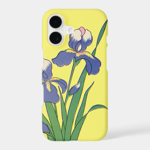 Vintage Floral, Purple Spring Garden Iris Flowers iPhone 17 Case
