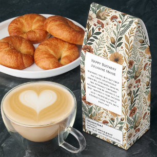 Vintage Floral Roast Coffee