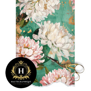 Vintage Floral Rustic Texture French  Decoupage Tissue Paper