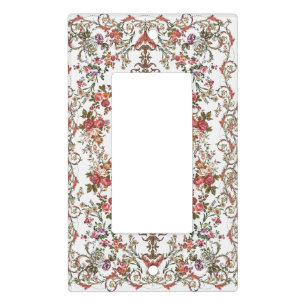 Vintage Floral scrolls Light Switch Cover