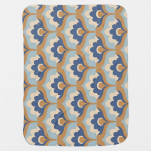 Vintage Floral Seamless Design. Baby Blanket