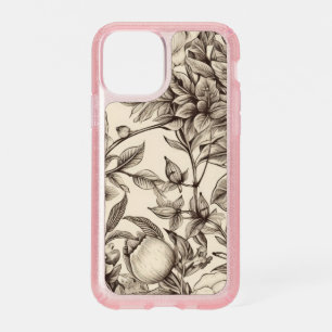 Vintage Floral Sepia Pattern (2) Speck iPhone 11 Pro Case