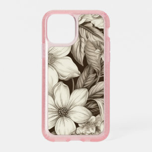 Vintage Floral Sepia Pattern (6) Speck iPhone 11 Pro Case