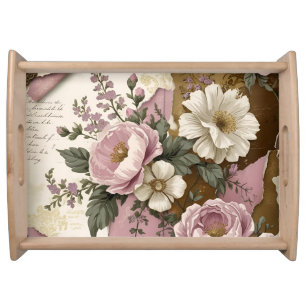 Vintage Floral - Serving Tray