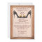 Vintage Floral Shoe 65th Birthday Party Invitation